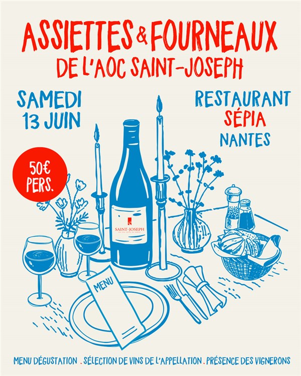 Assiettes et Fourneaux à NantesRendez-vous au restaurant Sépia pour deux services exceptionnels !