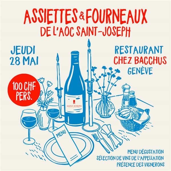 Assiettes et Fourneaux à Genève Rendez-vous Chez Bacchus pour une soirée mémorable !